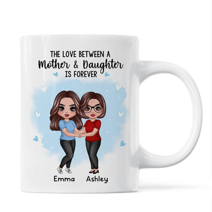 Doll Mother Daughters Hugging Like Mother Like Daughter Personalized Mug