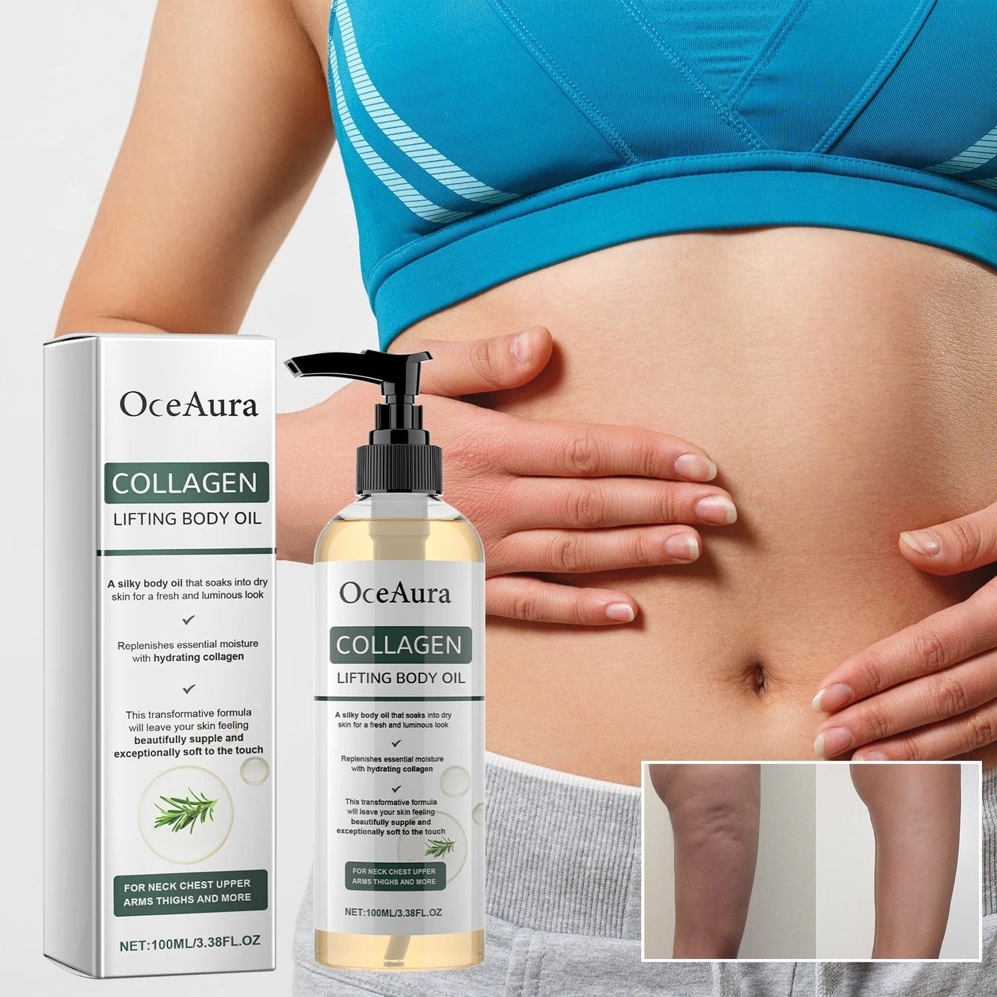 Luxilift Collagen Firming Body Oil Firm & Hydrate Skin, 100Ml