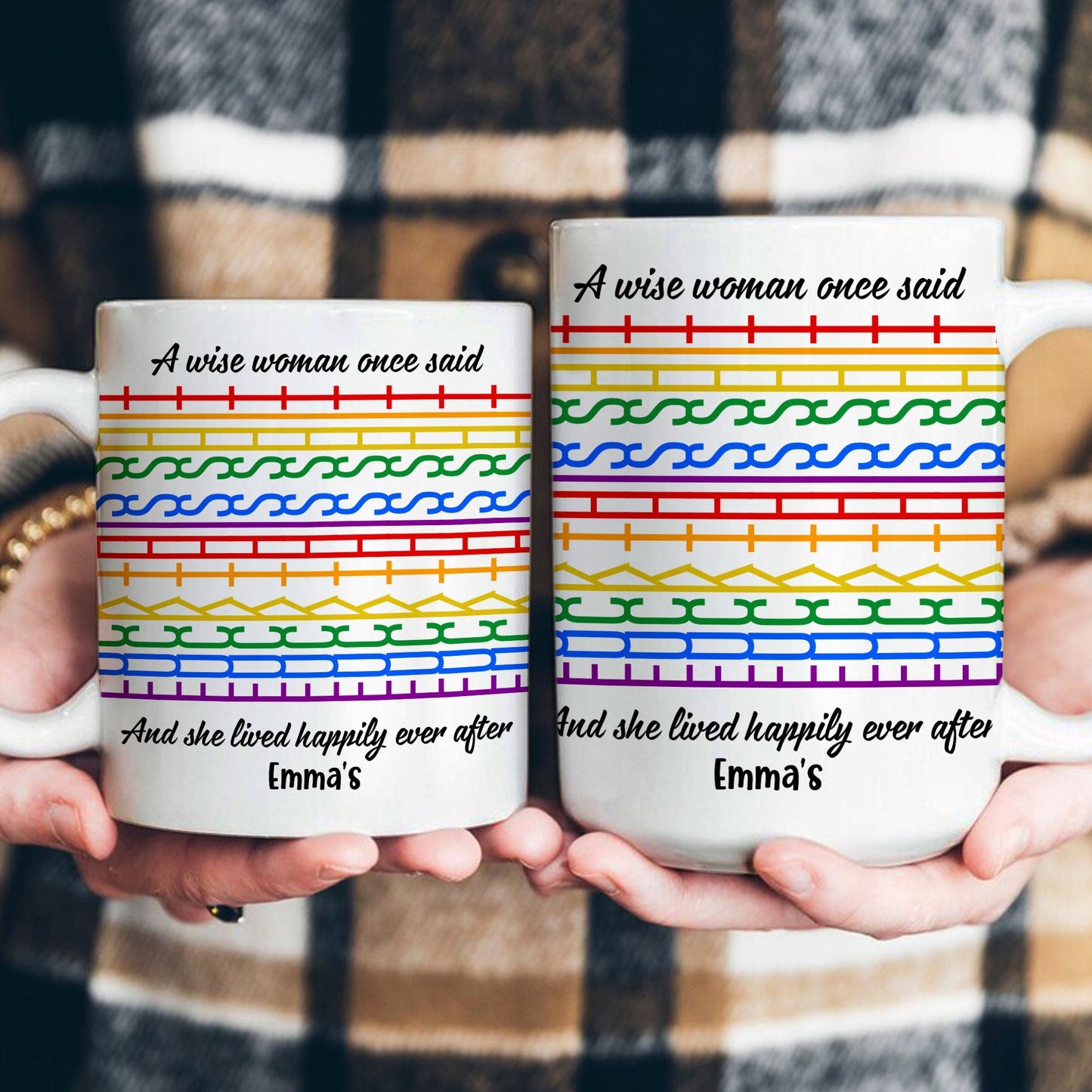 A Wise Woman Once Said - Personalized Mug