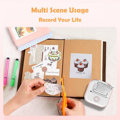 Portable Inkless Label Printer For Home Use