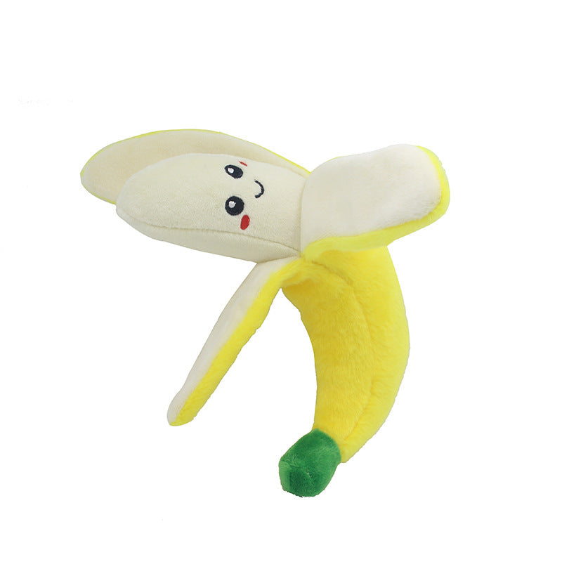 Veggie Squeaky Pet Toys
