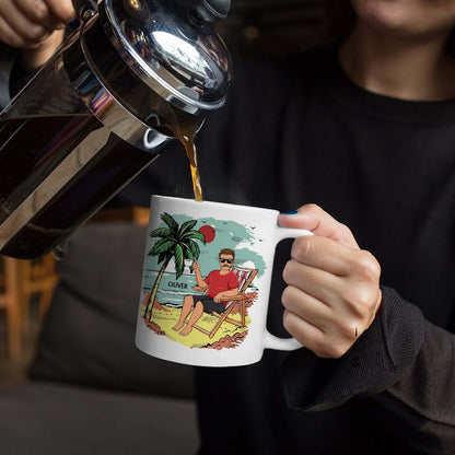 Retirement Weekly Schedule - Personalized Mug