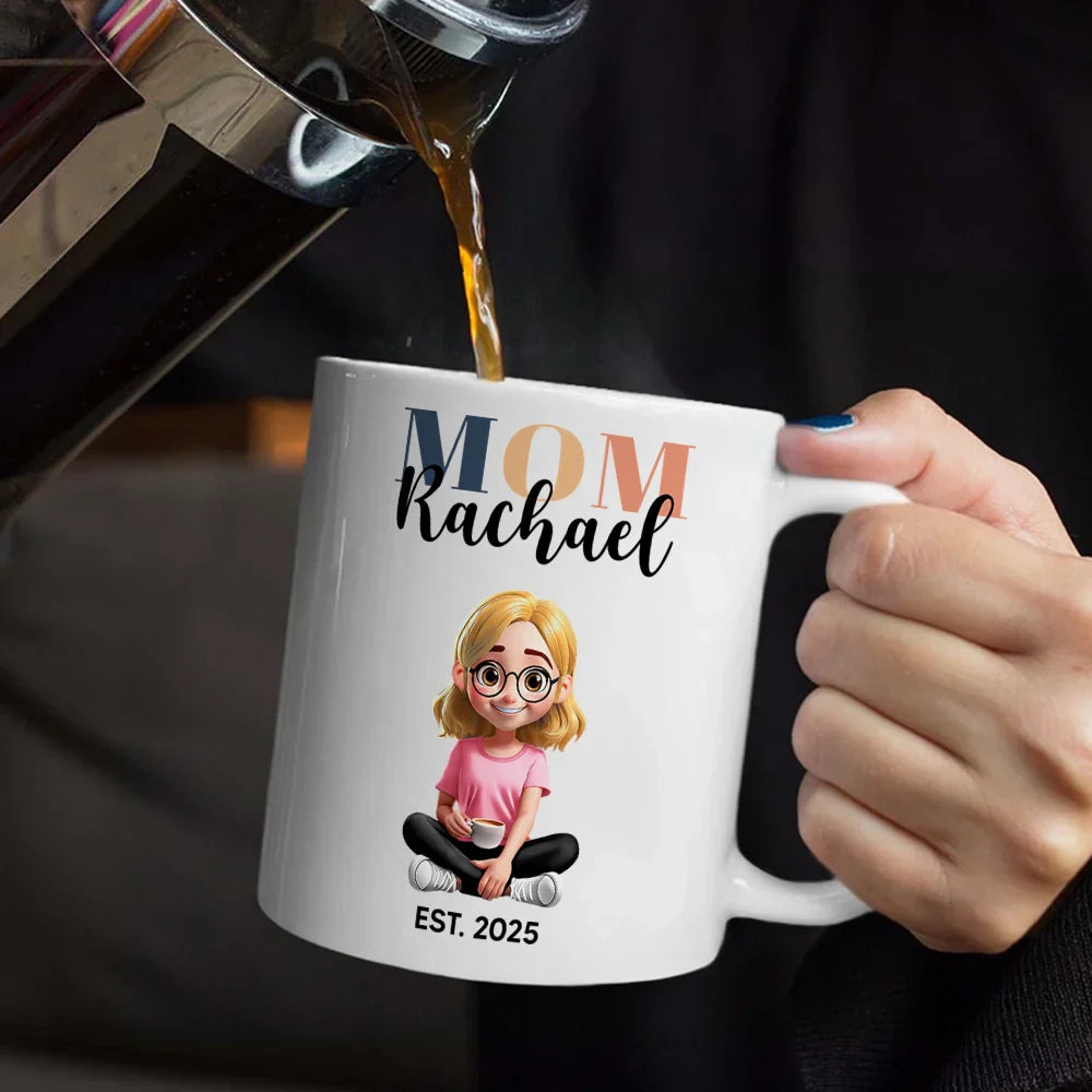 Mom Dad Auntie Uncle Pregnancy Announcement - Personalized Mug