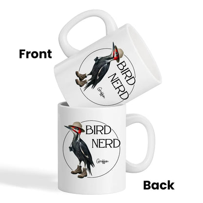 Bird Nerd Funny Bird Lovers' Mug and More Personalized Cup for Bird Watchers