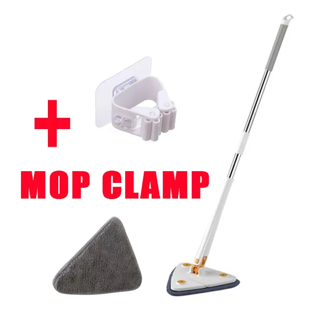 Multifunctional Triangle Self-Draining Lazy Mop