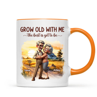 I Had You And You Had Me Happy Old Couple Personalized Mug, Anniversary For Him, For Her, Husband, Wife