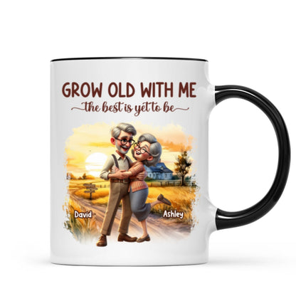 I Had You And You Had Me Happy Old Couple Personalized Mug, Anniversary For Him, For Her, Husband, Wife
