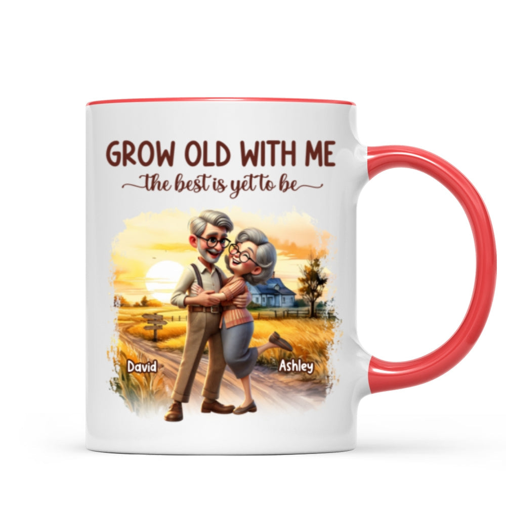 I Had You And You Had Me Happy Old Couple Personalized Mug, Anniversary For Him, For Her, Husband, Wife