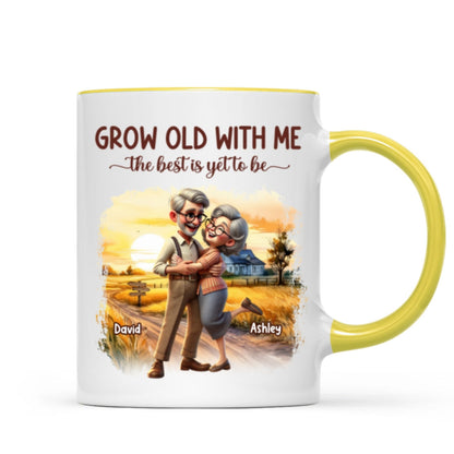 I Had You And You Had Me Happy Old Couple Personalized Mug, Anniversary For Him, For Her, Husband, Wife