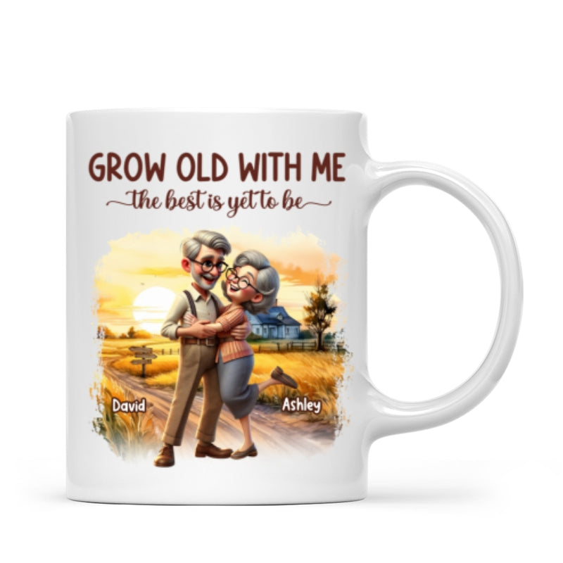 I Had You And You Had Me Happy Old Couple Personalized Mug, Anniversary For Him, For Her, Husband, Wife