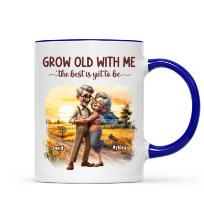 I Had You And You Had Me Happy Old Couple Personalized Mug, Anniversary For Him, For Her, Husband, Wife