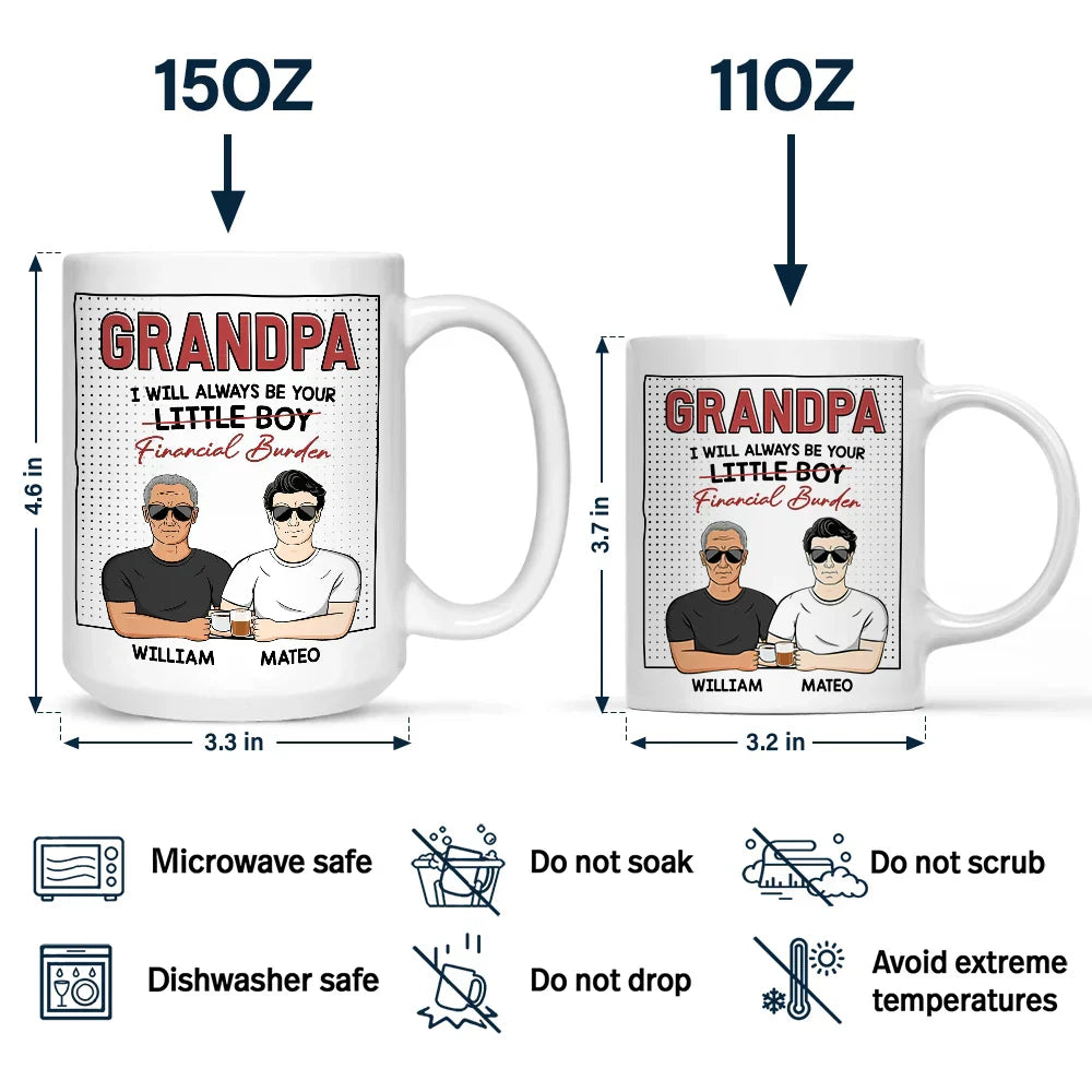 Always Be Your Financial Burden - Personalized Mug