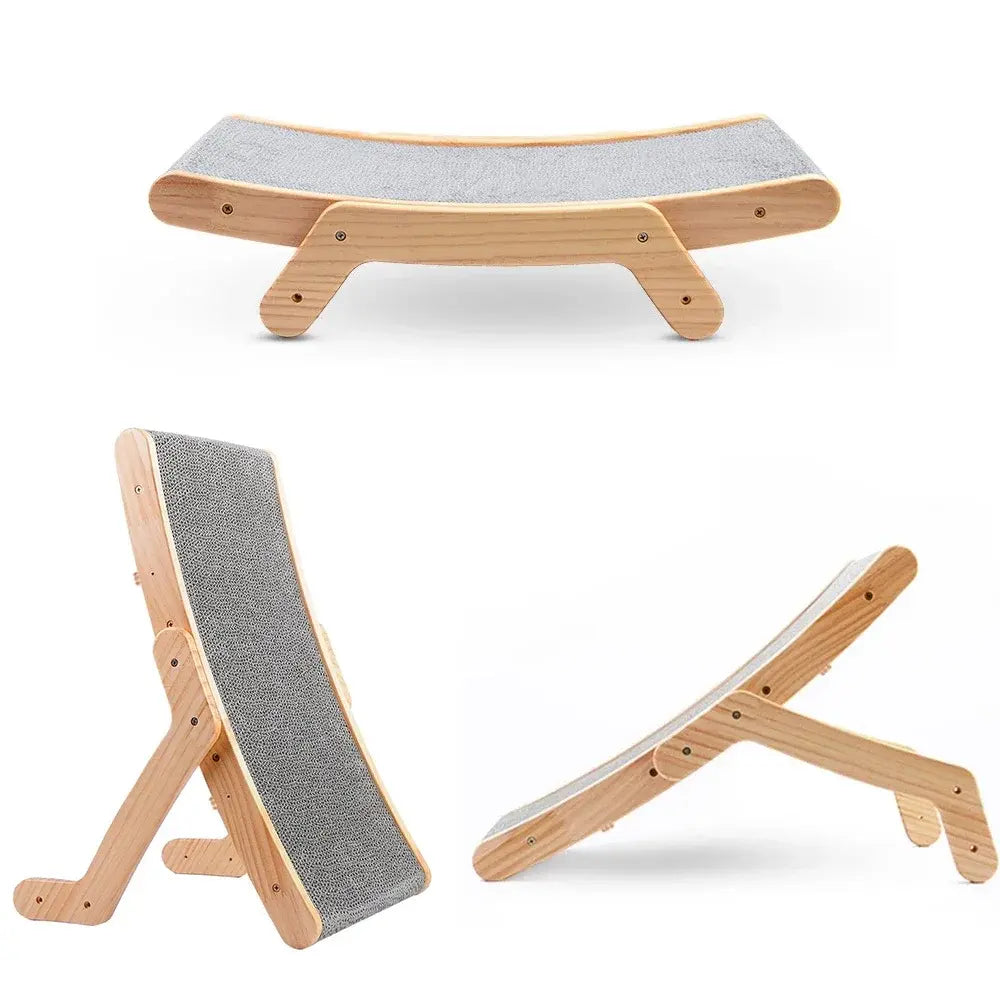 Tilting Cat Scratcher Bed