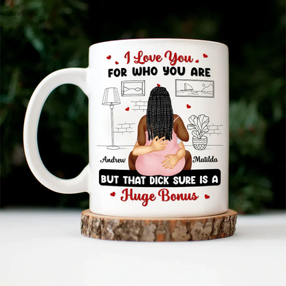 Sexy Couple Roses Are Red The Morning Is Foggy - Personalized Mug