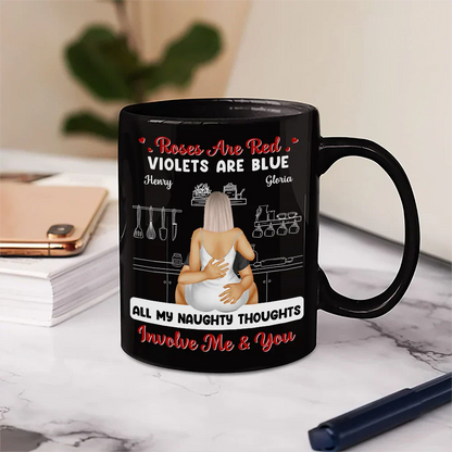 Sexy Couple Roses Are Red The Morning Is Foggy - Personalized Mug