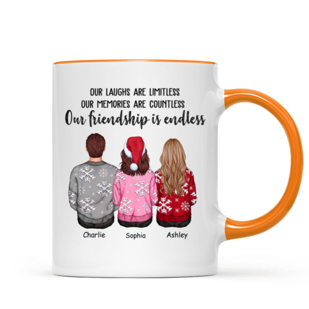Personalized Best Friends Mug Gift, Personalized Friendship Gift, Soul Sister Christmas Gift for Best Friend, Long Distance Friendship Gift
