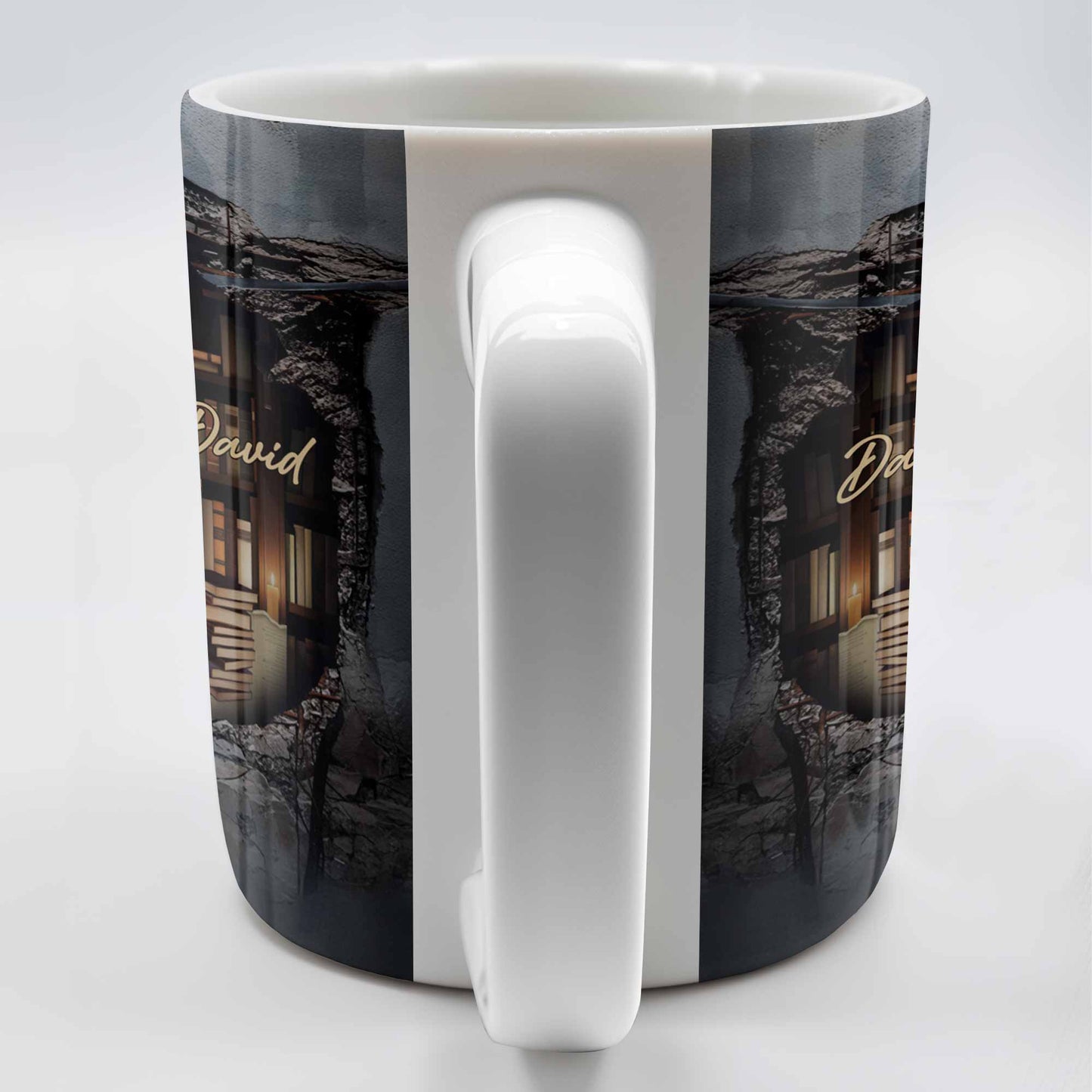 Just A Girl Who Loves Books And Reading - Personalized Custom Coffee Mug - BLV060_MG