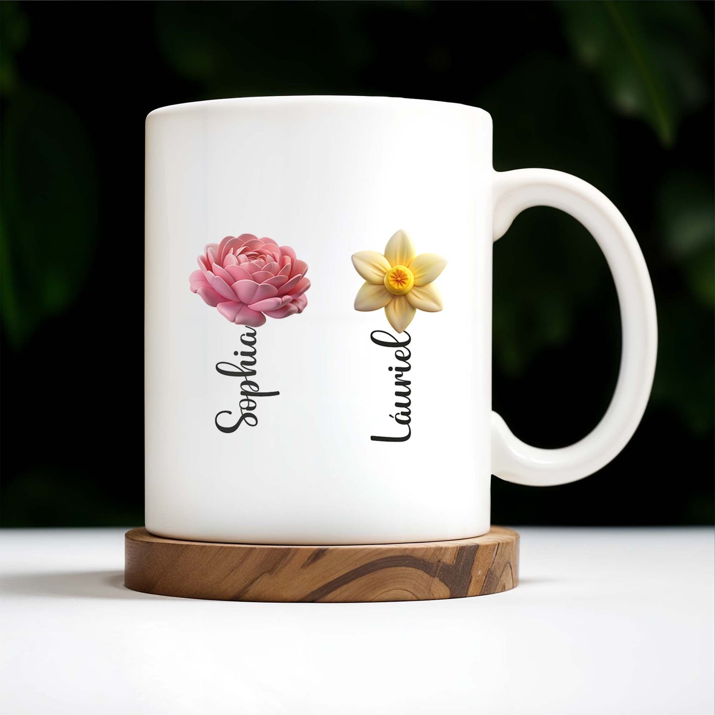If Besties Were Flowers I'd Pick You Custom Mug - Personalized Custom Coffee Mug - BST059_MG