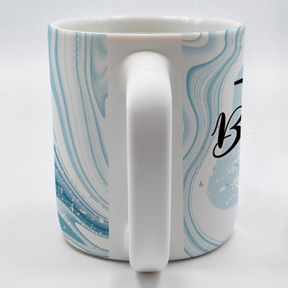 Swirled Marble Your Name Your Adventure Mug - Personalized Custom Coffee Mug - BST116_MG