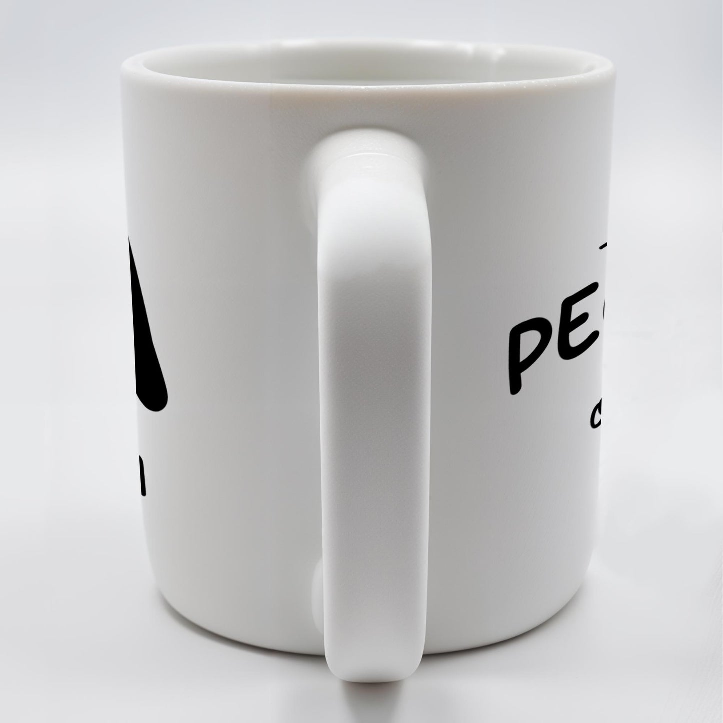 It's Too Peopley Outside Custom Coffee Mug - Personalized Custom Coffee Mug - BST118_MG