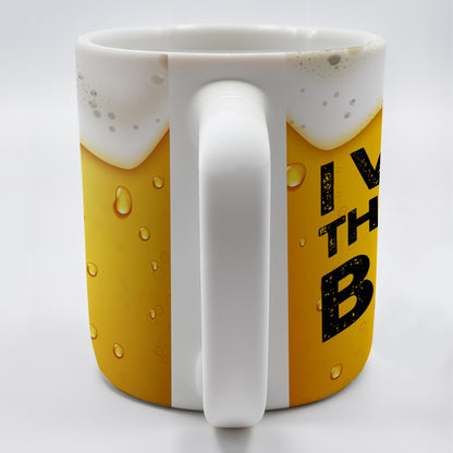 I Wish This Was Beer Mug Design - Personalized Custom Coffee Mug - BST122_MG