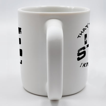 I Fix Stuff And Know Things Tools Quote Design - Personalized Custom Coffee Mug - BST123_MG