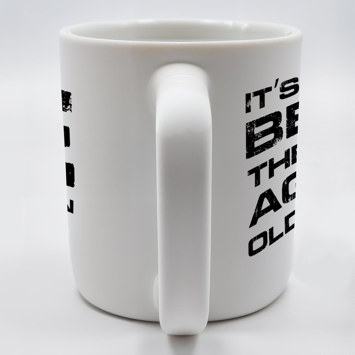 Weird Being The Same Age As Old People Mug - Personalized Custom Coffee Mug - BST129_MG