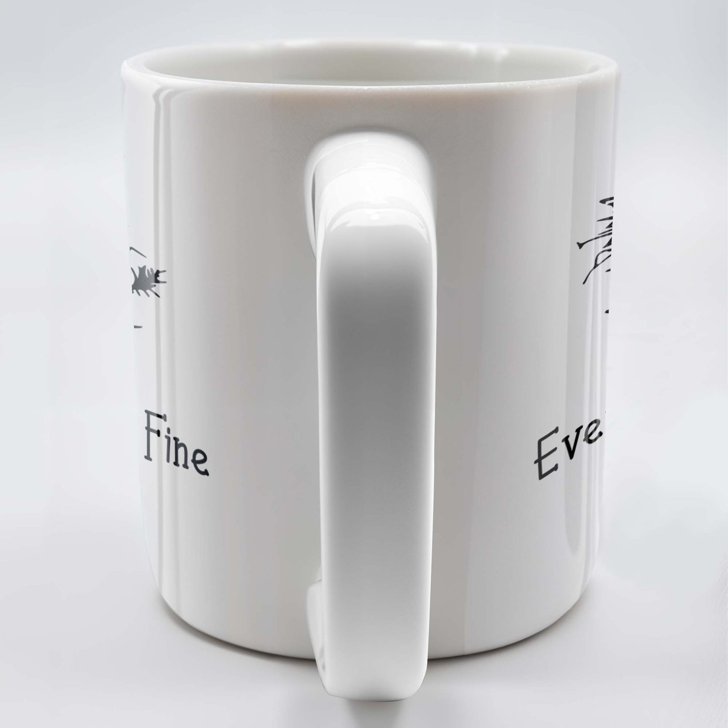 It's Fine, I'm Fine, Everything Is Fine Cartoon Character - Personalized Custom Coffee Mug - BST136_MG