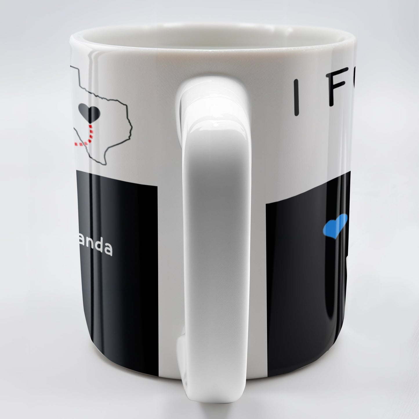 I Miss You So Much, Long-Distance Friendship Mug - Personalized Custom Coffee Mug - BST138_MG