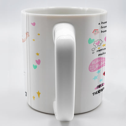 The Bestie Mug With Two Girls Design - Personalized Custom Coffee Mug - BST149_MG