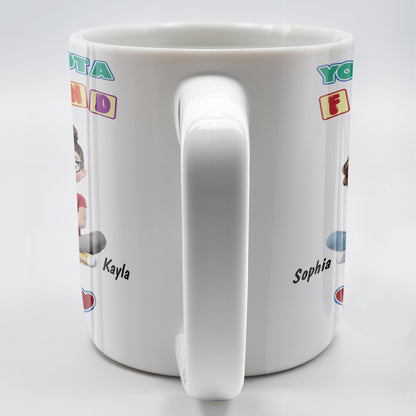 You've Got A Friend In Me, Cartoon Characters and Hearts - Personalized Custom Coffee Mug - BST157_MG