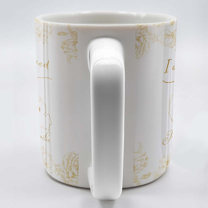 I Wish We Lived Closer With Flowers And Map Design - Personalized Custom Coffee Mug - BST181_MG
