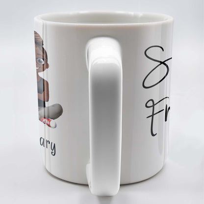 Celebrate Friendship, Customize with Your Names - Personalized Custom Coffee Mug - BST185_MG