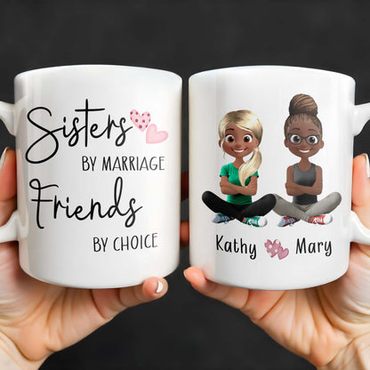 Celebrate Friendship, Customize with Your Names - Personalized Custom Coffee Mug - BST185_MG