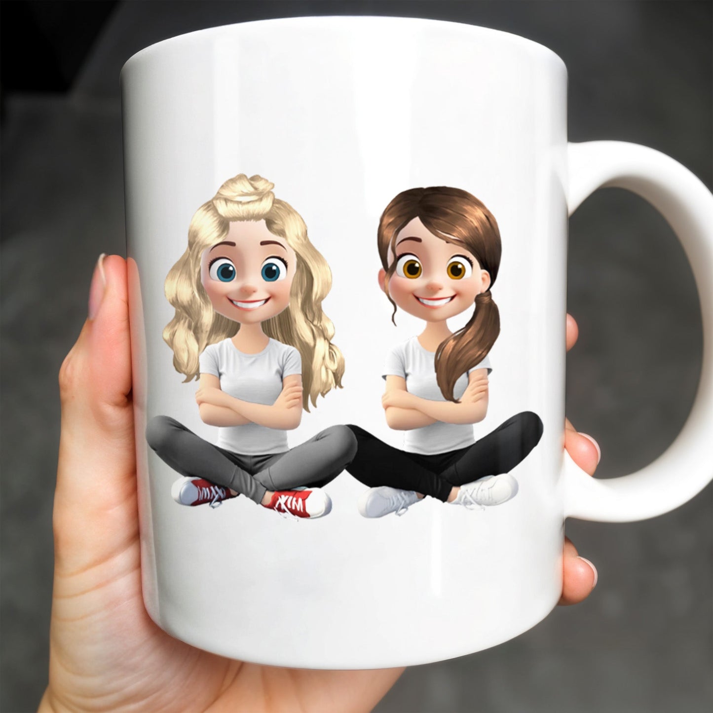 Celebrate Your Unbreakable Bond With Besties Mug - Personalized Custom Coffee Mug - BST454_MG