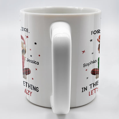 I'd Take A Bullet For You, But Let's Not Get Crazy, Christmas Theme - Personalized Custom Coffee Mug - BST465_MG