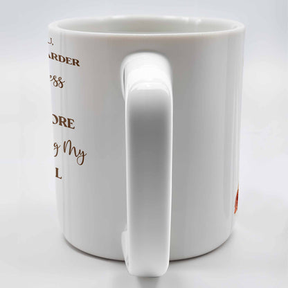 Thank You for Being My Unbiological Sister With Flowers - Personalized Custom Coffee Mug - BST504_MG