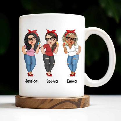 We Are More Than Friends Small Gang Mug - Personalized Custom Coffee Mug - BST519_MG