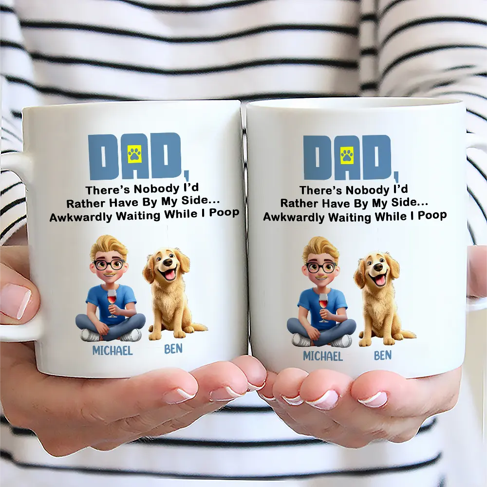 There's Nobody I'd Rather - Personalized Mug
