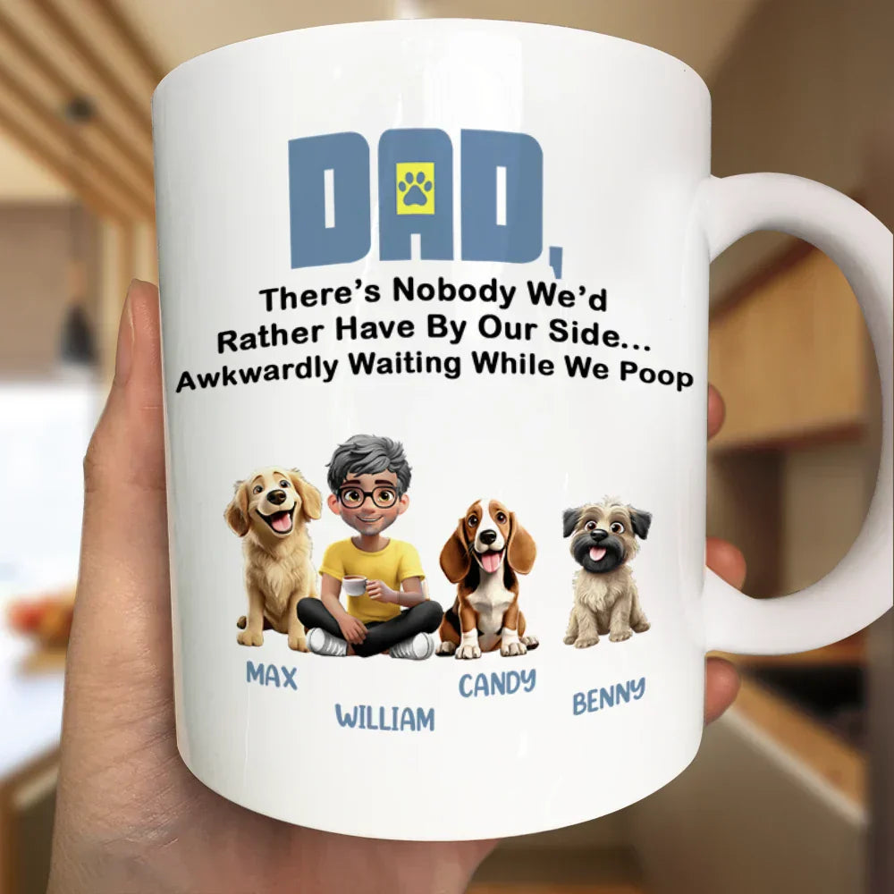Personalized White Ceramic Mug - Custom Gift Cup