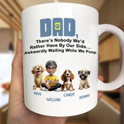 Personalized White Ceramic Mug - Custom Gift Cup