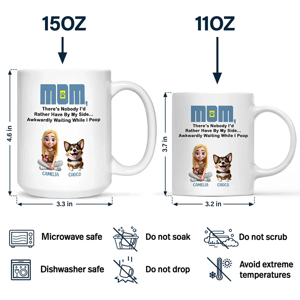 There's Nobody I'd Rather - Personalized Mug
