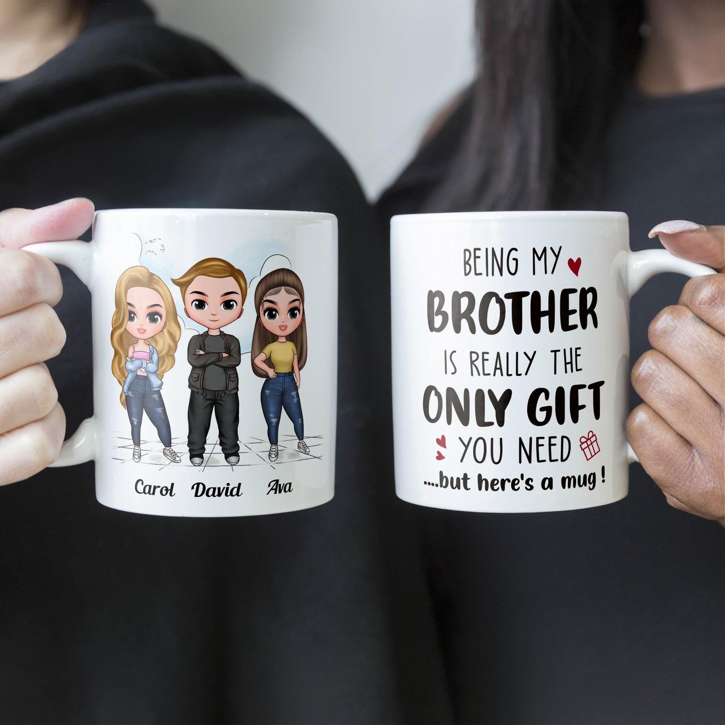 Being My Brother Is Really The Only Gift You Need - Personalized Mug