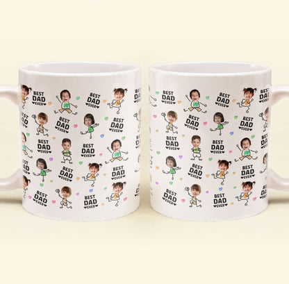 Best Dad Ever - Funny Version - Personalized Photo Mug