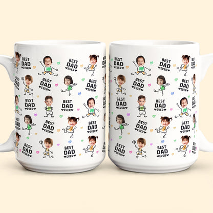 Best Dad Ever - Funny Version - Personalized Photo Mug
