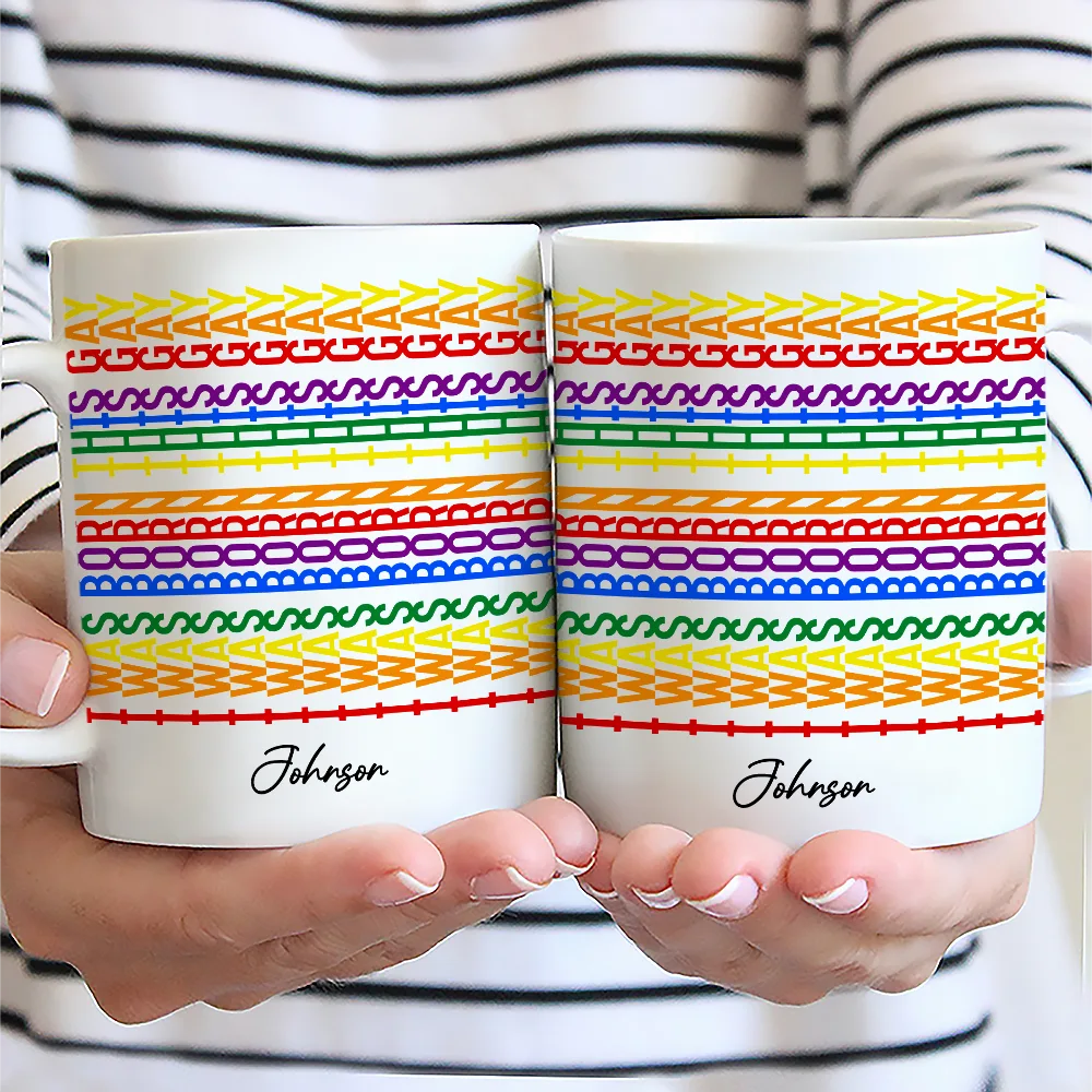 Love Whoever You Want Hidden Message - Personalized Mug