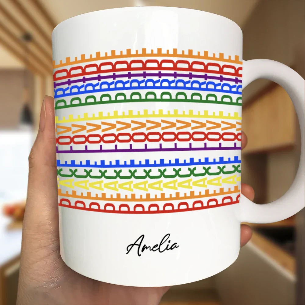 Love Whoever You Want Hidden Message - Personalized Mug
