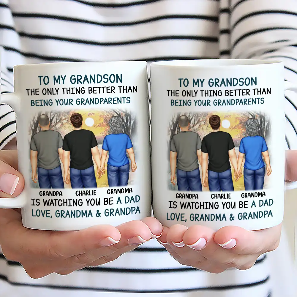Better Than Being Your Father Grandpa - Personalized Mug