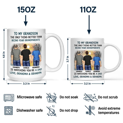 Better Than Being Your Father Grandpa - Personalized Mug