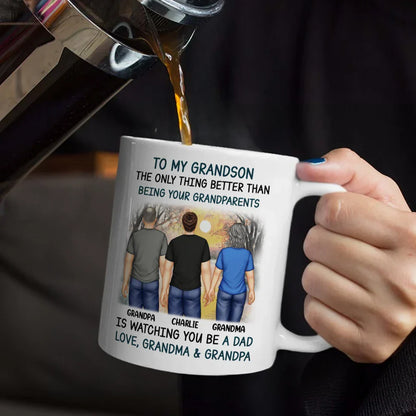 Better Than Being Your Father Grandpa - Personalized Mug